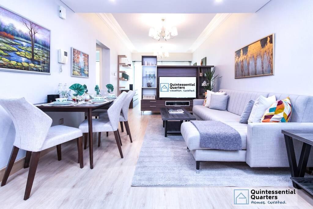 دبي Downtown Cozy Home + Partitioned Living Room المظهر الخارجي الصورة